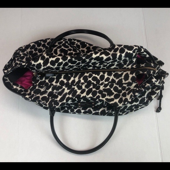 Kate Spade Stevie Lindenwood Leopard diaper bag - Picture 3 of 13
